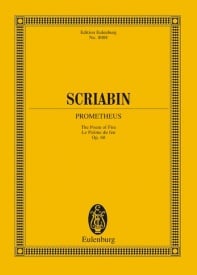 Scriabin: Prometheus Opus 60 (Study Score) published by Eulenburg